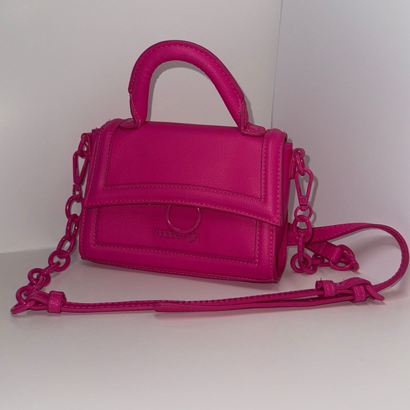 Madden Girl Handbags - Madden Girl Hot Pink Mini Handbag Crossbody Purse OS Barbiecore Feminine Y2K